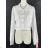 Women's Stripe Long Sleeve Shirt (S/M ONE SIZE) ITALIAN FASHION IMPBB234286e