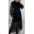 Women's Long Sleeve Lace Dress (S/M ONE SIZE) ITALIAN FASHION IMPBB22B23317