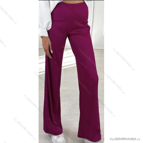 Women's Belted Long Pants (S/M ONE SIZE) ITALIAN FASHION IMPBB23E1703