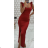 Women's Long Summer Elegant Strapless Dress (S/M ONE SIZE) ITALIAN FASHION IMPBB23B23897