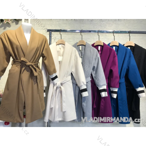 Women's Long Sleeve Coat (S/M ONE SIZE) ITALIAN FASHION IMPGM235272