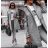 Long women's fleece coat (SML-XL) ITALIAN FASHION IMD211106 béžová L