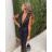 Women's Elegant Coat Long Sleeve Dress (S/M ONE SIZE) ITALIAN FASHION IMPGM2311813