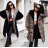 Women's Double Sided Long Sleeve Winter Coat (S/ML/XL) ITALIAN FASHION IMPTI23TR8552