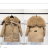 Winter coat with fur long sleeve women's (SL) ITALIAN FASHION IMPTI23TR2023009