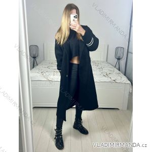 Kabátek košilový flaušový na knoflíčky dámský (S/M ONE SIZE) ITALSKÁ MÓDA IMWD217059