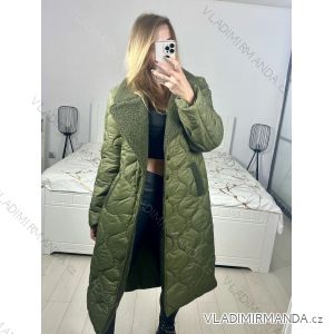 Long women's fleece coat (SML-XL) ITALIAN FASHION IMD211106