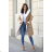Winter coat with fur long sleeve women's (SL) ITALIAN FASHION IMPTI23TR2023009