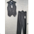 Women's long sleeve tracksuit and sweatshirt set (S/M ONE SIZE) ITALIAN FASHION IMPGM232633