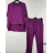 Women's long sleeve tracksuit and sweatshirt set (S/M ONE SIZE) ITALIAN FASHION IMPGM232633