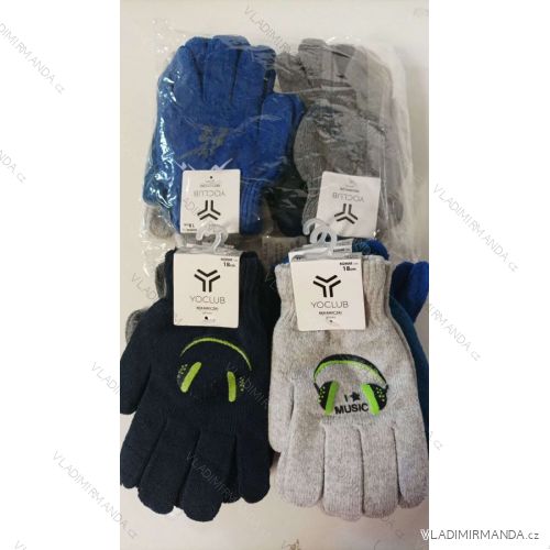 Girls' gloves (14-18 cm) YoClub PV323R-0119C