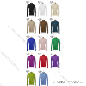 Women's Long Sleeve Stand Collar Sweater (S/ML/XL) ITALIAN FASHION IMPTI23NG2329