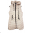 Women's hooded vest (XS-2XL) ITALIAN FASHION PIU ANNA PIU ANNA PMW22XH2298 Cream M
