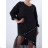 Women's Long Sleeve Pendant Dress (S/M ONE SIZE) ITALIAN FASHION IMPLI2371653