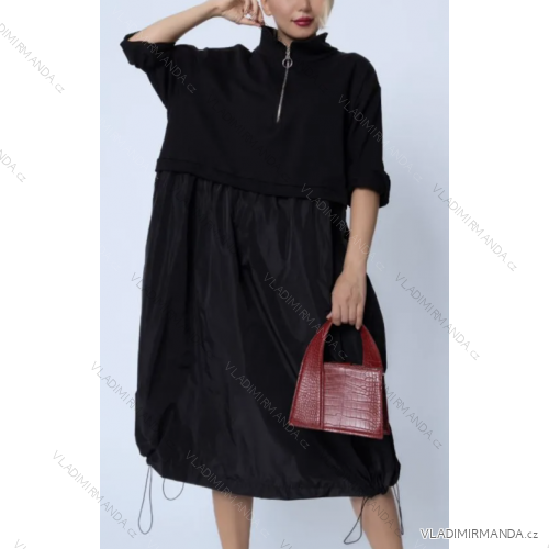 Women's Long Sleeve Pendant Dress (S/M ONE SIZE) ITALIAN FASHION IMPLI2371653