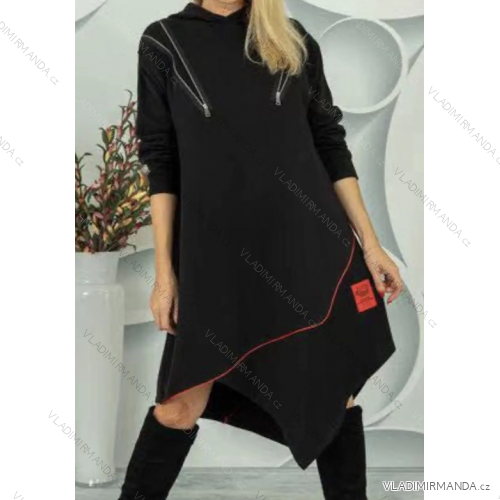 Women's Long Sleeve Pendant Dress (S/M ONE SIZE) ITALIAN FASHION IMPLI2371653