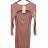 Elegant long sleeve women's dress (S/M/L ONE SIZE) ITALIAN FASHION IMPLI243629