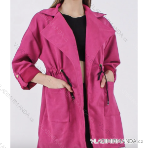 Women's Long Sleeve Coat (S/M ONE SIZE) ITALIAN FASHION IMPLI239396