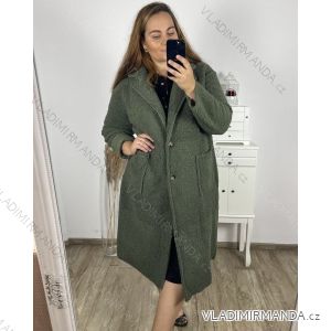 Women's long-sleeved fleece coat (S / M ONE SIZE) ITALIAN FASHION IMC21865