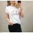 Women's short sleeve t-shirt voyage (uni s / m) SWEETISIMA ITALIAN FASHION IMD20023 black S/M
