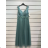 Women's Strapless Long Party Dress (S/M ONE SIZE) ITALIAN FASHION IMPSH23L676 Golden L-2XL