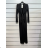 Women's Long Party Long Sleeve Dress (S/M ONE SIZE) ITALIAN FASHION IMPSH235438 dark green S / M