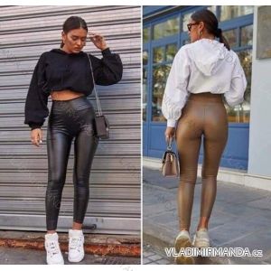 Long leggings WOMEN'S LEATHER (UNI S-M) ITALIAN FASHION IMM20FD3063