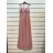 Women's Strapless Long Party Dress (S/M ONE SIZE) ITALIAN FASHION IMPSH2360055 blue S / M