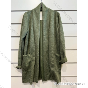 Women's Long Sleeve Knitted Cardigan (S/M ONE SIZE) ITALIAN FASHION IMPSH232062