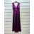 Women's Strapless Long Party Dress (S/M ONE SIZE) ITALIAN FASHION IMPSH2360055