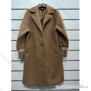 Women's Fluffy Long Sleeve Coat (S/M ONE SIZE) ITALIAN FASHION IMPSH2310583