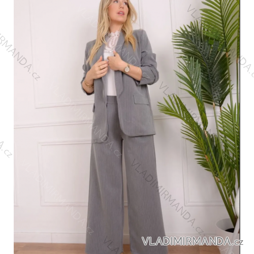 Women's Elegant Long Sleeve Jacket (S/M ONE SIZE) ITALIAN FASHION IMPLI228760