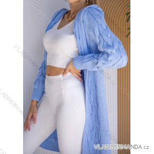 Women's Long Sleeve Knitted Cardigan (S/M ONE SIZE) ITALIAN FASHION IMPSH233091