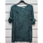 Women's Oversize Long Sleeve Tunic (S/M ONE SIZE) ITALIAN FASHION IMPSH2316090