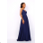 Women's Strapless Long Party Dress (S/M ONE SIZE) ITALIAN FASHION IMPSH2360055 fialová purpurová S / M