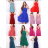 Women's short strapless party dress (S/M ONE SIZE) ITALIAN FASHION IMPSH23H2099 red S / M