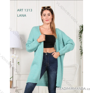 Women's Long Sleeve Knitted Cardigan (S/M ONE SIZE) ITALIAN FASHION IMPSH231313