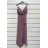 Women's Strapless Long Party Dress (S/M ONE SIZE) ITALIAN FASHION IMPSH2380156 fialová purpurová S / M