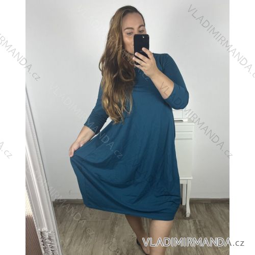 Women's Summer Cotton Short Sleeve Dress (S/M ONE SIZE) ITALIAN FASHION IM722253