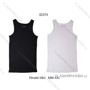 Men's tank top cotton (m-2xl) WOLF S2974