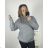 Women's Long Sleeve Turtleneck Sweater (3XL/4XL ONE SIZE) ITALIAN FASHION IM423ROMANA