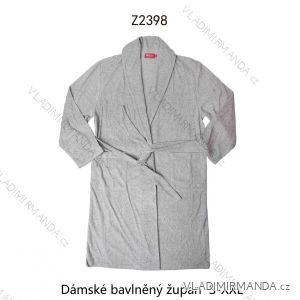 Women's cotton bathrobe (S-2XL) WOLF Z2398