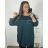 Women's Plus Size Long Sleeve Tunic (3XL/4XL/5XL ONE SIZE) ITALIAN FASHION IM423550