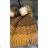 Women's warm winter fleece hat (ONE SIZE) WROBI POLAND PV919036