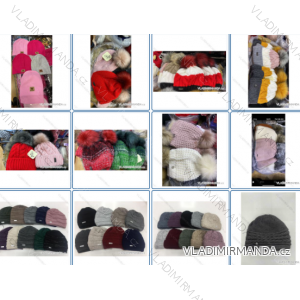 Women's warm winter fleece hat (ONE SIZE) WROBI POLAND PV919036