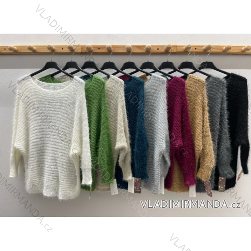 Women's Stripe Long Sleeve Sweater (S/M ONE SIZE) ITALIAN FASHION IMPDY23ZS5231