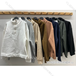 Women's Long Sleeve Sweatshirt (S/M ONE SIZE) ITALIAN FASHION IMPDY232XFH1497