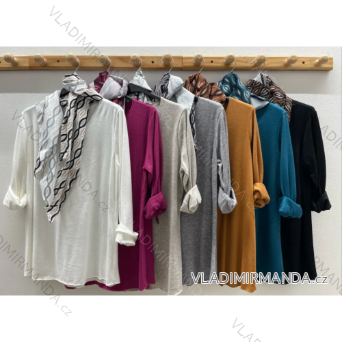 Women's Stripe Long Sleeve Sweater (S/M ONE SIZE) ITALIAN FASHION IMPDY23ZS5231