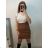 Women's Short Sleeve Warm Turtleneck T-Shirt (S/M ONE SIZE) ITALIAN FASHION IMM22FD5805/DR -   Old-pink
,   S/M