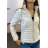 Women's Long Sleeve Leather Jacket (S/M ONE SIZE) ITALIAN FASHION IMPDY231SSH8223